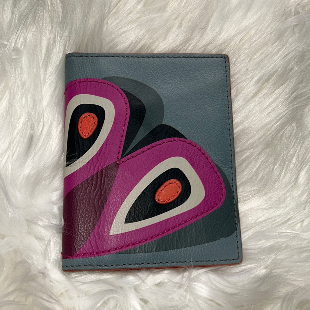 Fossil Leather Passport HolderWallet
